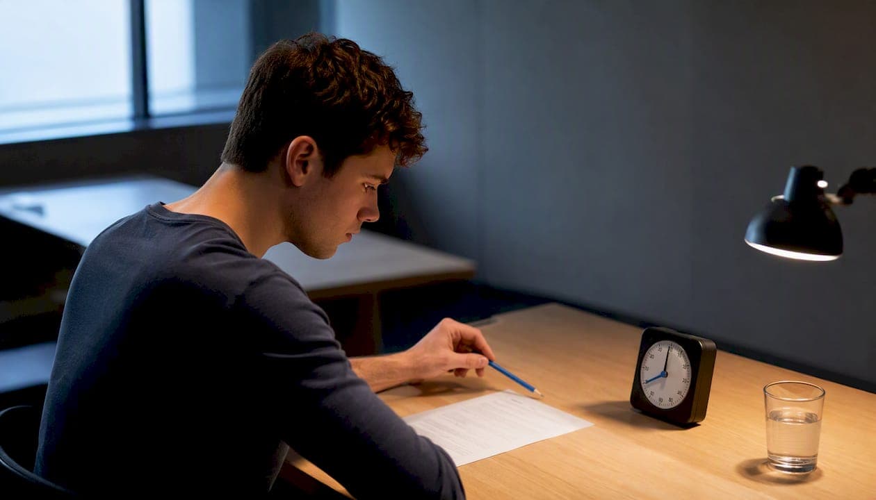 Four Week Plan to Cut Test Anxiety for Students, No Cramming